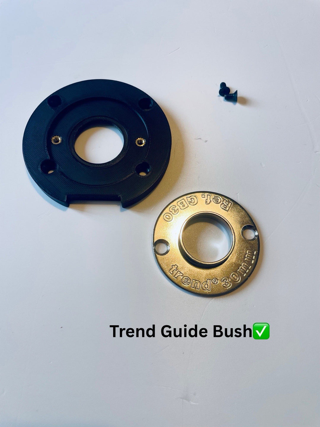 Makita Router DRT50 18v RT0700 Sub BASE PLATE guide bush adaptor Made 🇬🇧