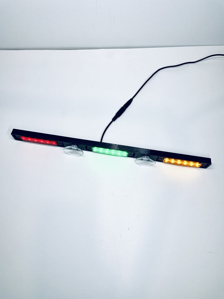 Coloured LED Dash Light Bar | Off-Road / Recovery / Workshop Use | Suction Mount