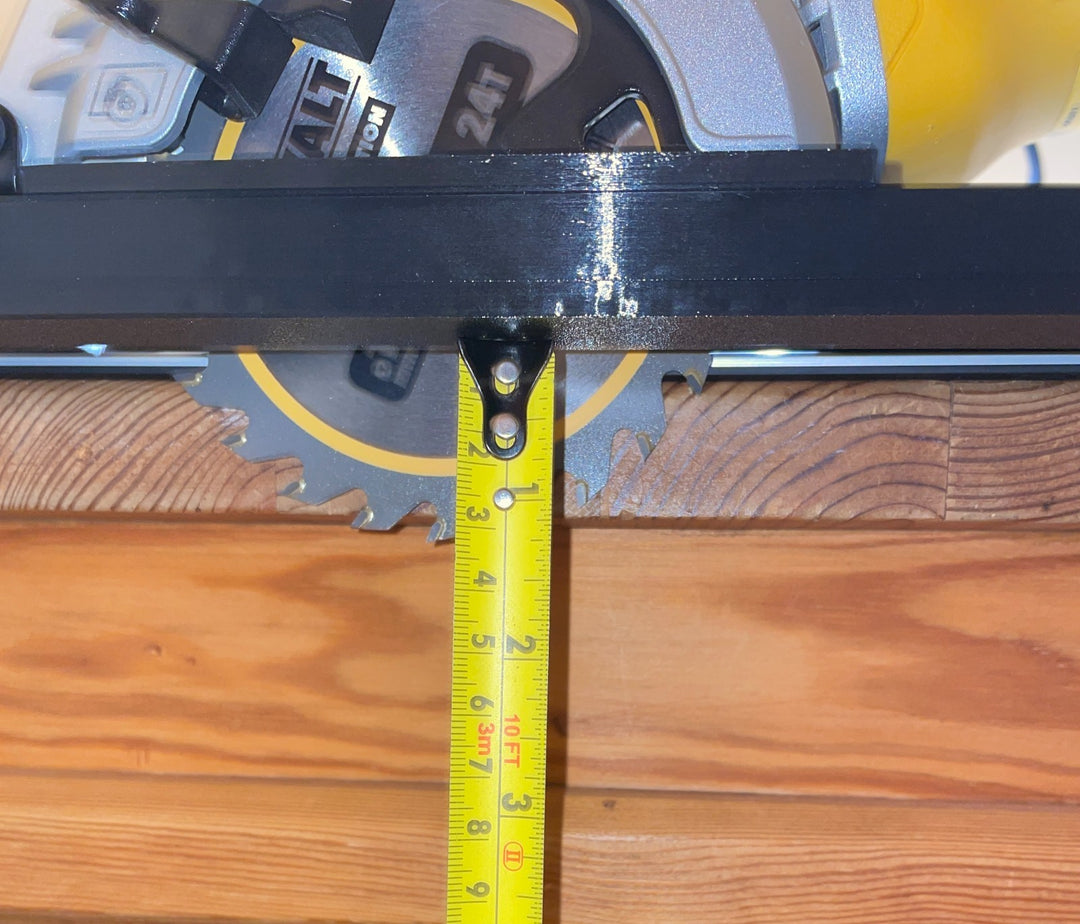 Dewalt DCS571 Guide rail Adapter Base for Milwaukee  Guide Rail Track