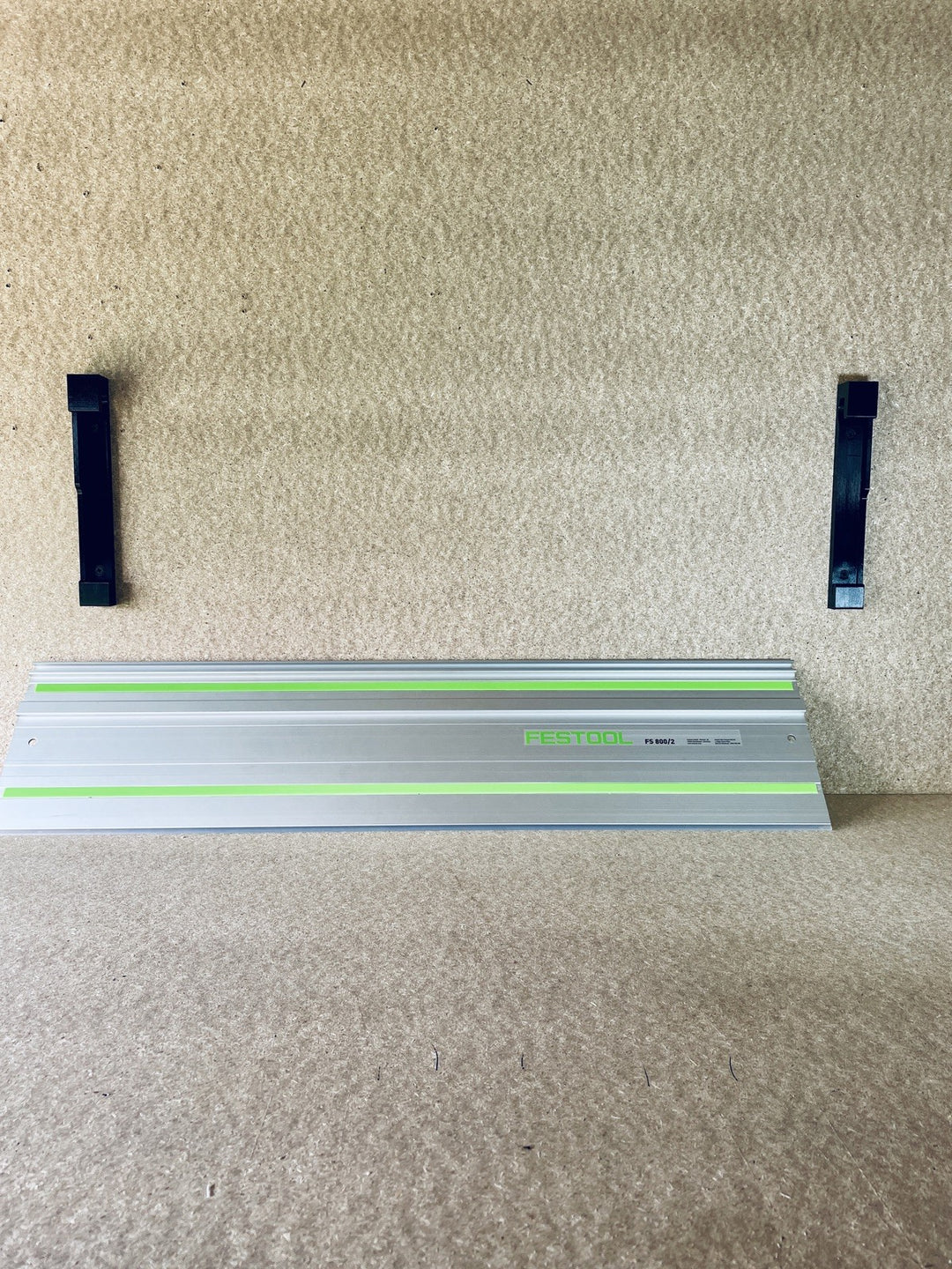 Pair Guide Rail Wall Mount Brackets for Makita Festool Dewalt Excel Evolution