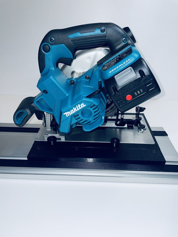 Makita DHS660 Circular Saw Guide Rail Adapter for Excel Track System - Cutting Depth 48mm