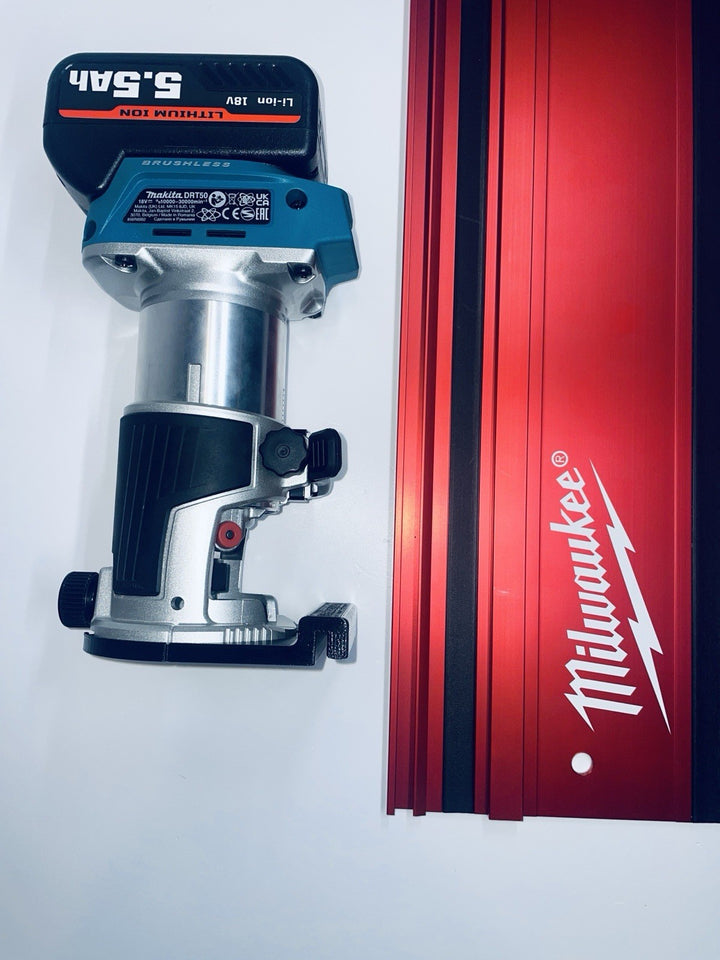 Makita DRT50 RT0700 RT0702 Adapter Base Milwaukee Guide Rail Track