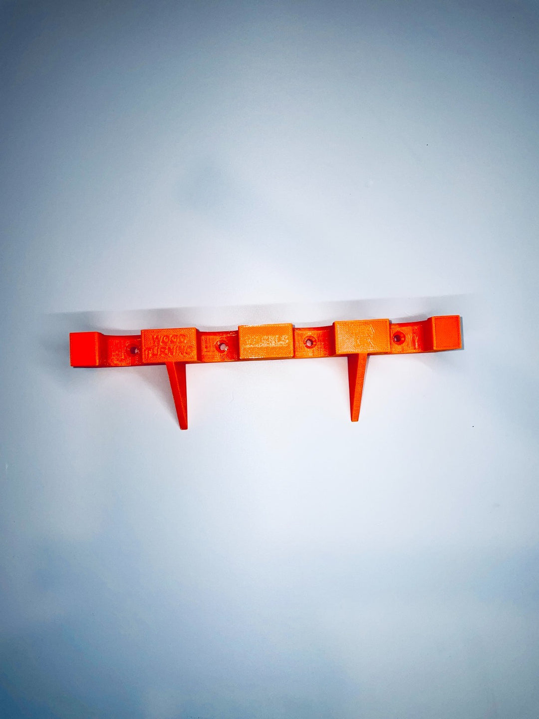 4 Slot Woodturning Chisel Wall Hanger Holder 20mm and 25mm Tool Organizer