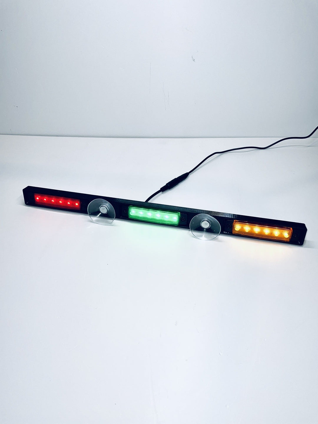 Coloured LED Dash Light Bar | Off-Road / Recovery / Workshop Use | Suction Mount