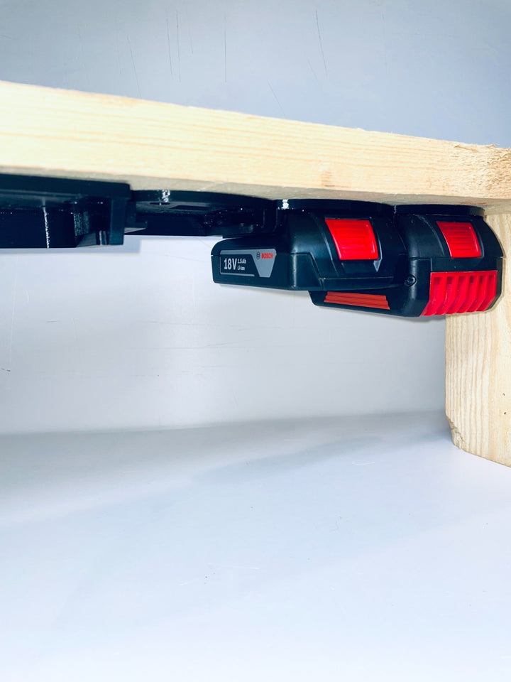 x2 Makita battery holder hanger For Van Workshop Tool Box
