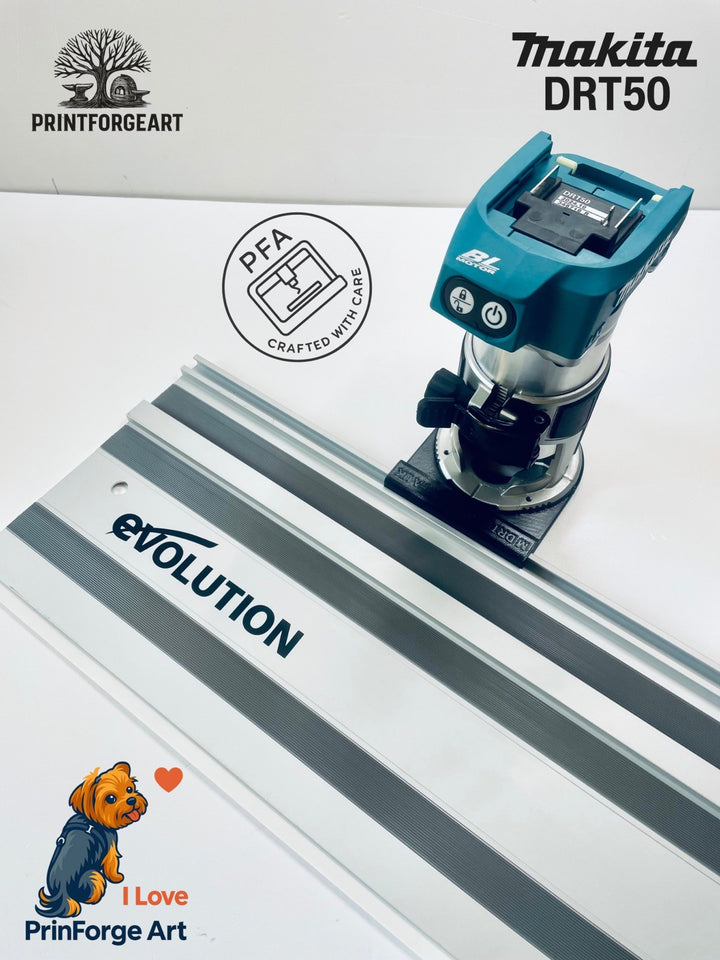 Makita DRT50 / RT0700 / RT0701  Base Adapter Based Evolution Guide Track