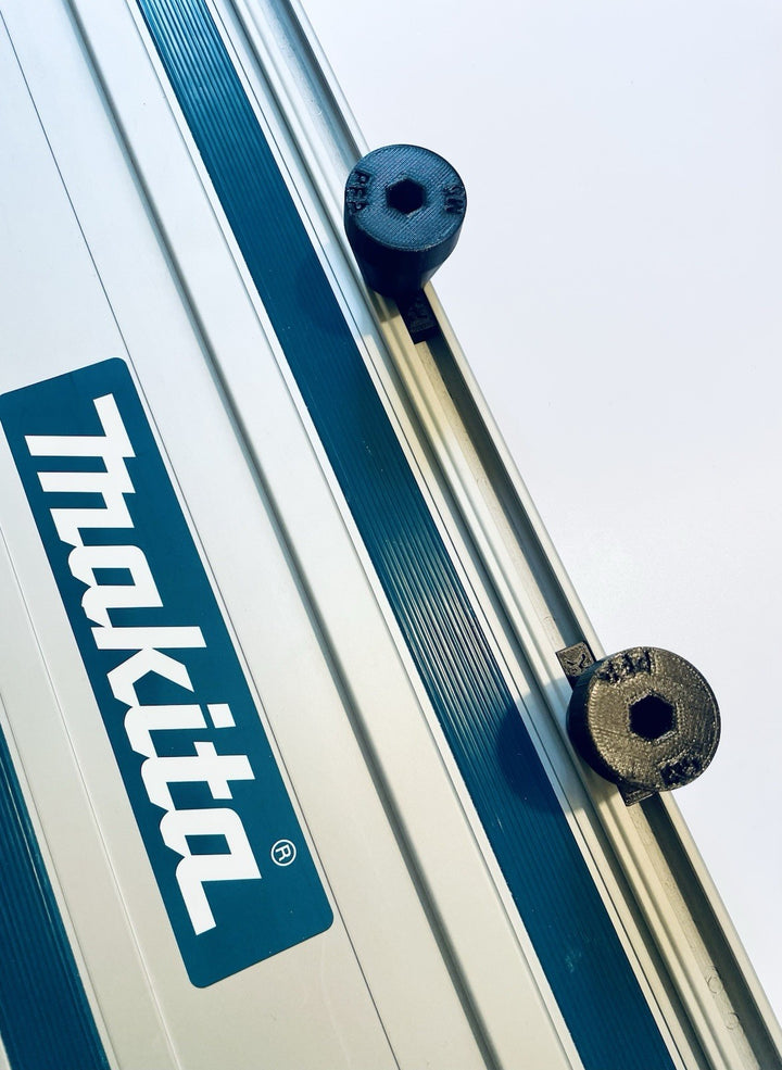 Makita Guide Rail Stops Set –Track Saw Router Rail Stop Blocks for Accurate Cuts