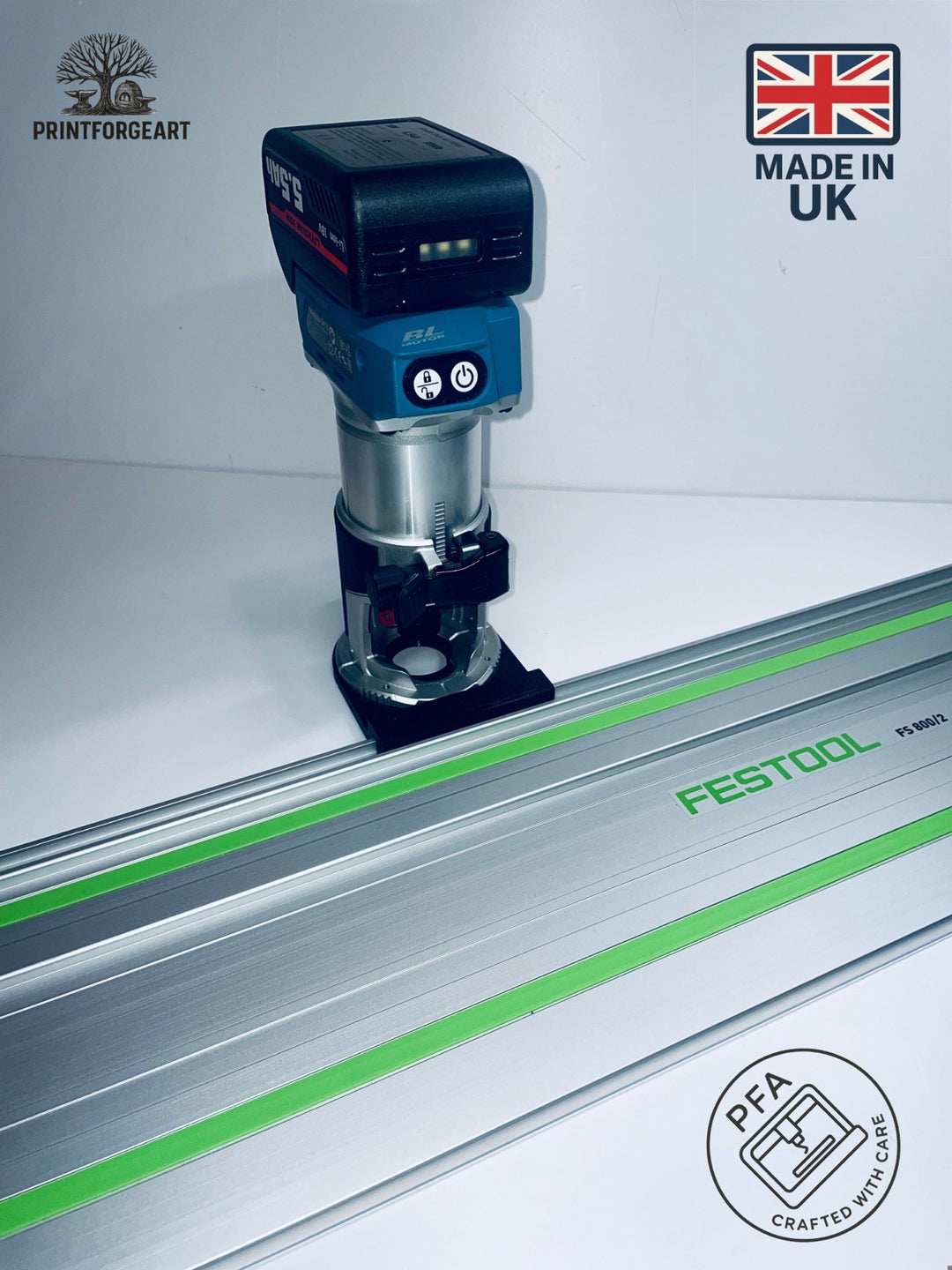 Makita DRT50 RT0700 RT0702 Adapter Base Festool Guide Rail Track