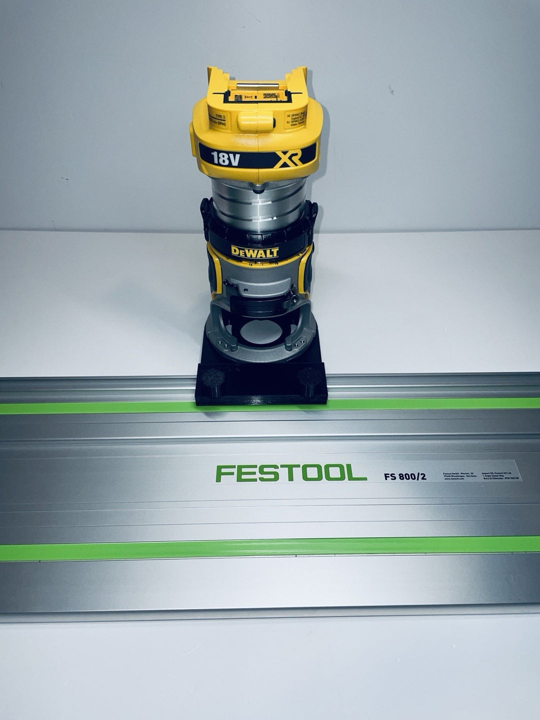 Dewalt DCW600 DCW604 D26200 Adapter For Various Guide Rails Makita Festool Evo