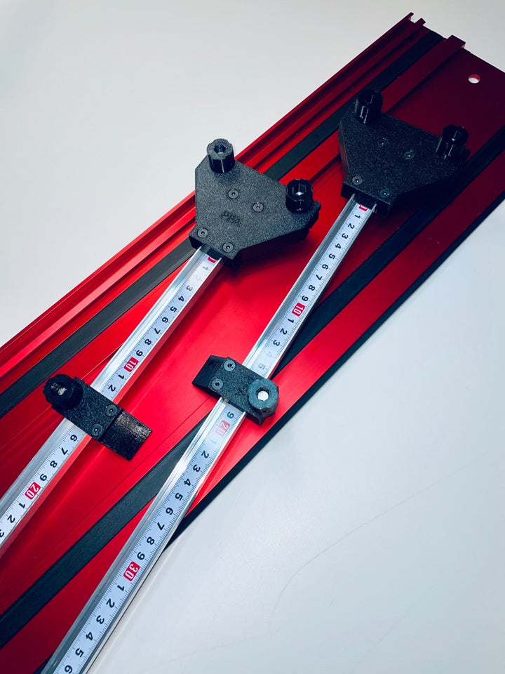 Parallel Guide System for Milwaukee Rail Track | Adjustable Dual Rail Fence