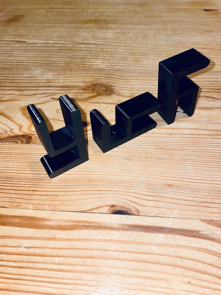 x3 set 90° Corner Alignment Clips for MDF Panels – Quick Panel Positioning Tool