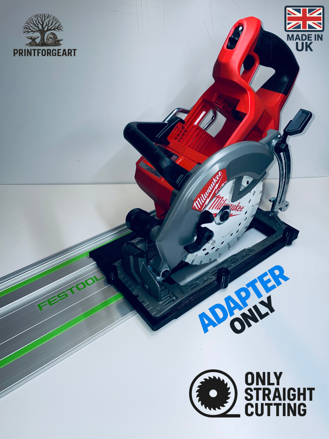 Milwaukee M18 FCSRH662 2830-20 Adapter Base Festool Guide Rail Track UK