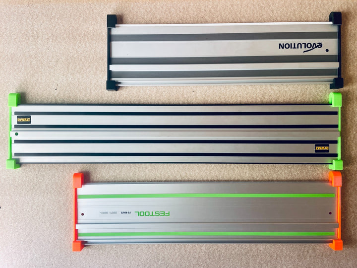 The Pair Of Guide Rail Plunge Saw Track Wall Mounting Brackets Workshop Van