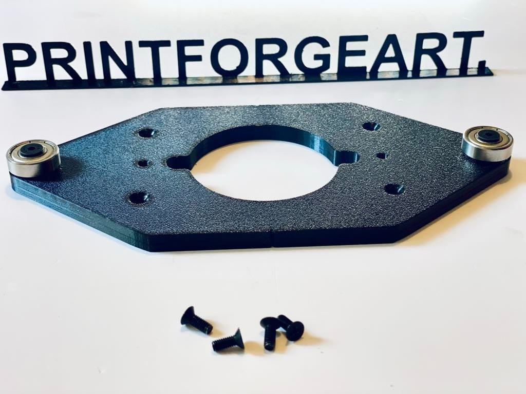 Router Plunge Sub Base Plate With Two Bearings Compatible To Makita DRT50 RT0700