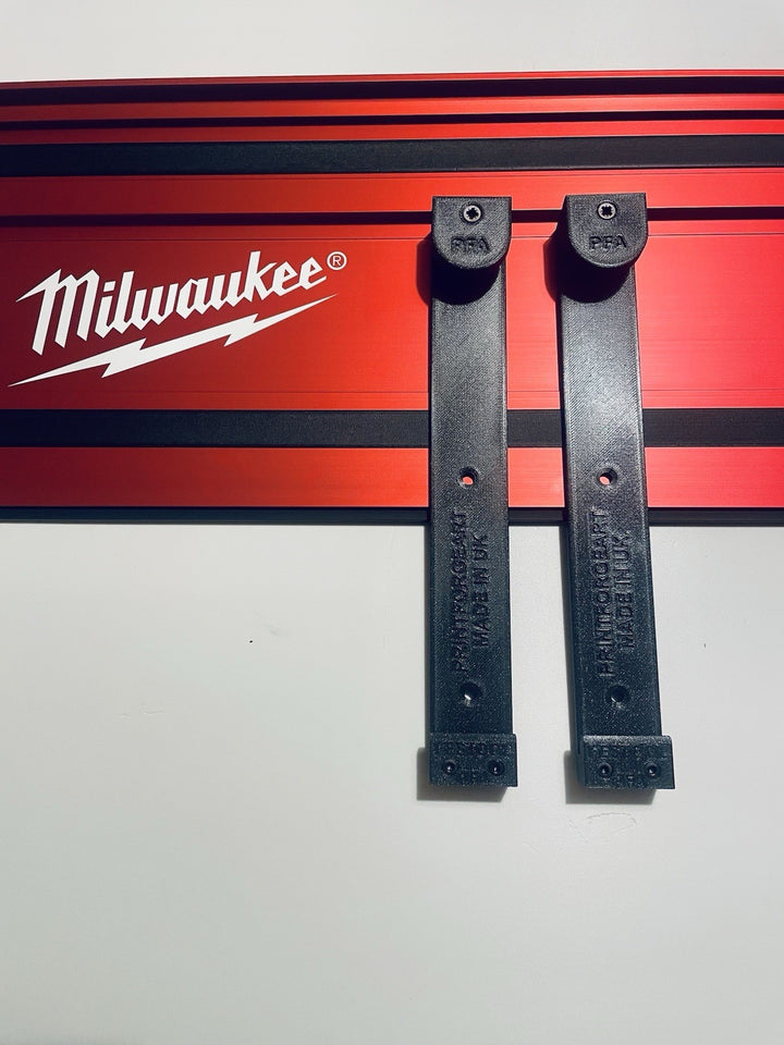 Makita Festool Milwaukee Devalt Guide Rail Plunge Tack Mounting Brackets Pair
