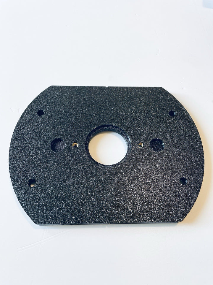 Makita Router DRT50 18v RT0700 Plunge Sub BASE PLATE guide bush adaptor .Made UK