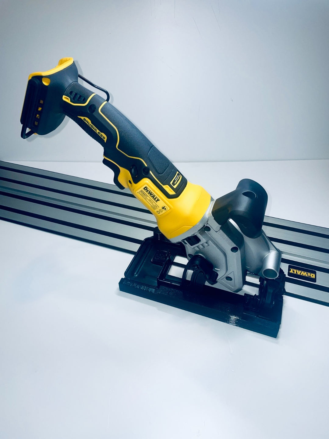 Dewalt DCS571 Guide Rail Adapter Base for Dewalt Guide Rail Track | For Left-Handed Use Only