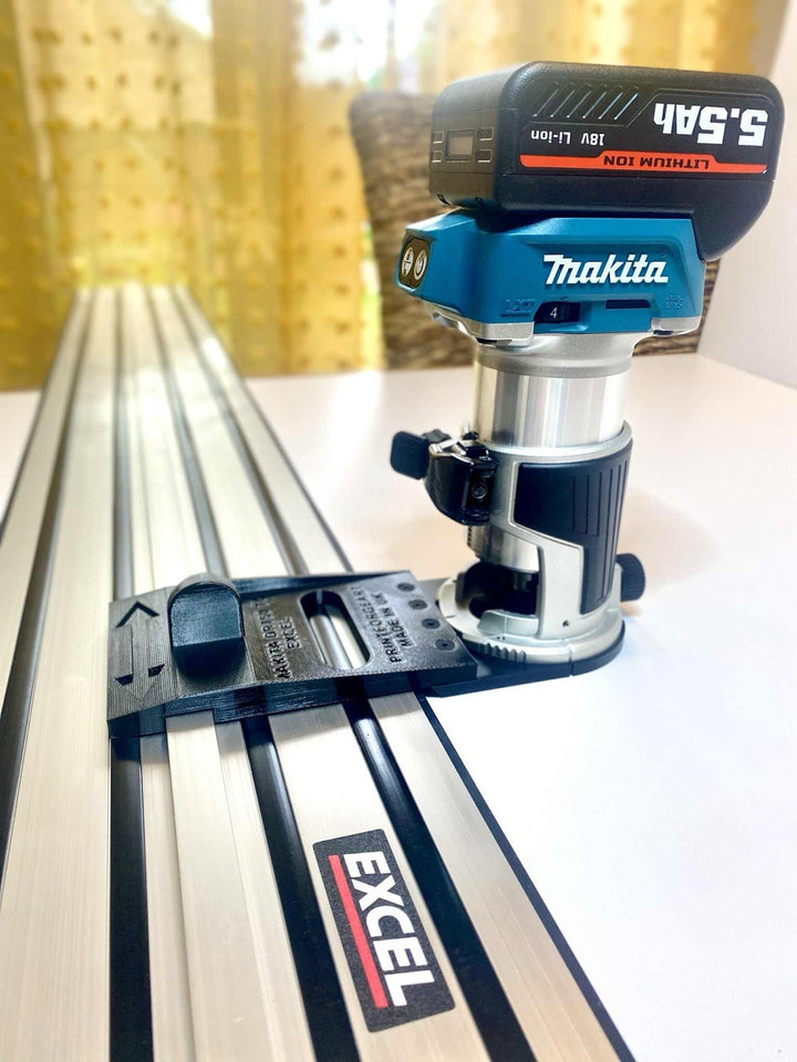 Makita DRT50 Router Guide Rail Adapter – Excel Track Compatible – Base Plate