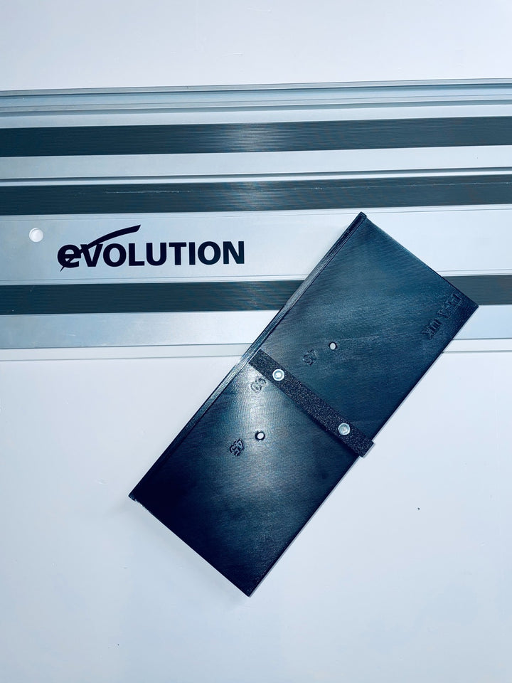 Universal Track Saw Rail Square – 90° / 45° Precision Guide for Repeatable Cuts