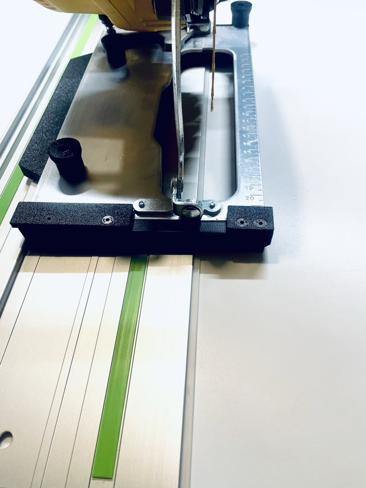 DeWalt DCS570 DWE575 DCS575 DCS578 DCS573 DCS574 Angle Cutting Guide Rail Adapter Base for Makita, Festool, Milwaukee &amp; Evolution Guide Rails