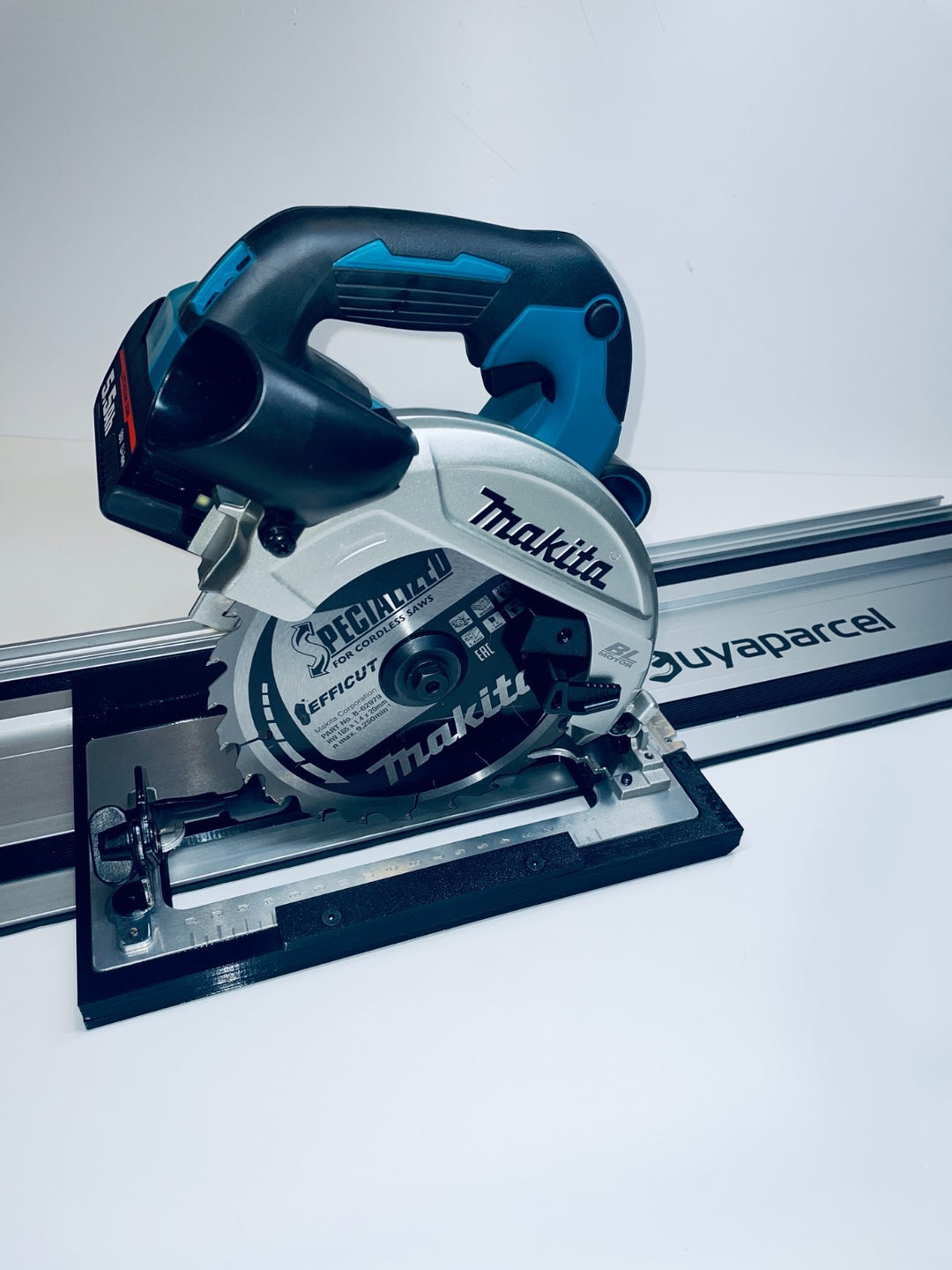 Makita DHS660 Circular Saw Guide Rail Adapter for Buyaparcel Track System - Cutting Depth 48mm