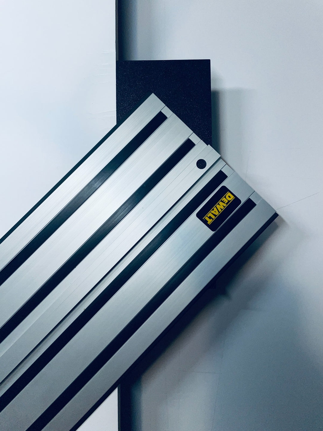 Universal Track Saw Rail Square – 90° / 45° Precision Guide for Repeatable Cuts