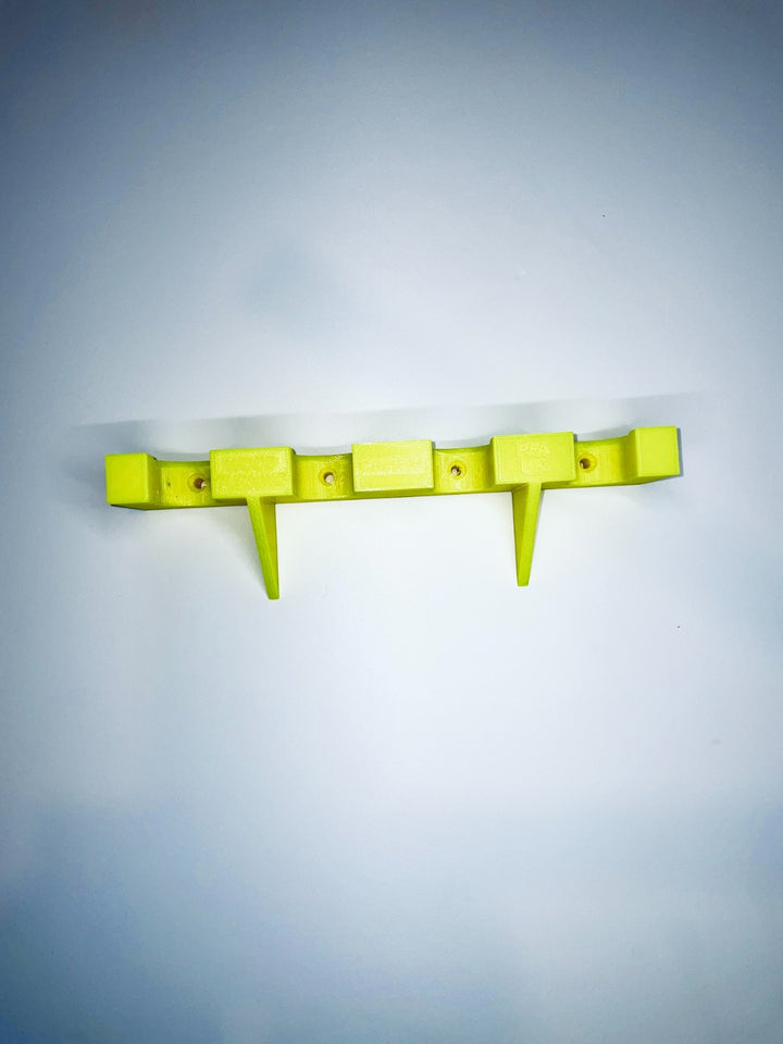 4 Slot Woodturning Chisel Wall Hanger Holder 20mm and 25mm Tool Organizer