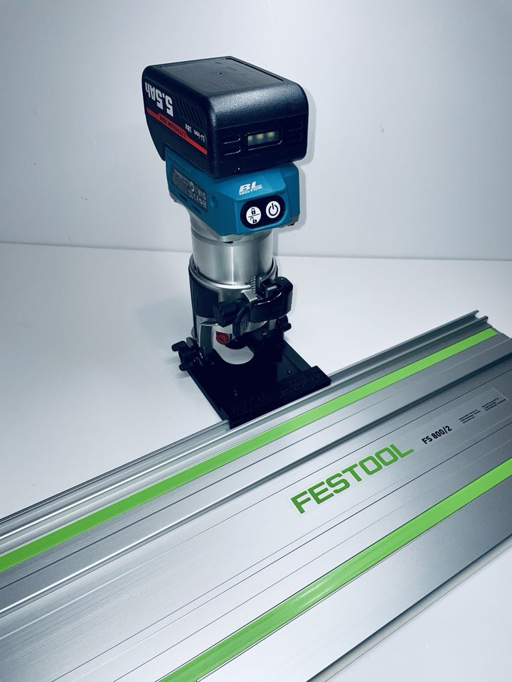 Makita DRT50 RT0700 RT0702 Tilt Base Adapter  Festool Guide Rail Track
