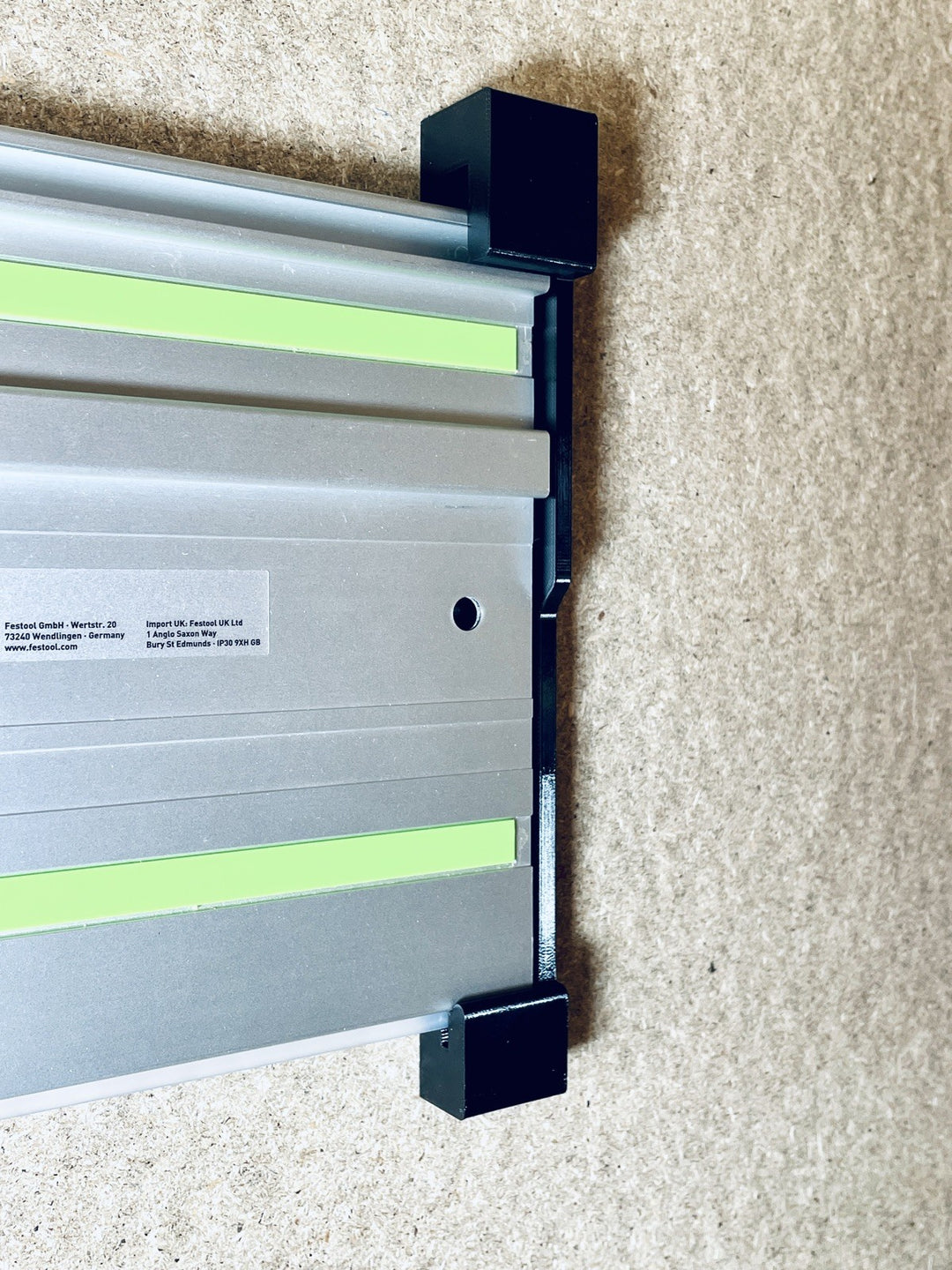 Pair Guide Rail Wall Mount Brackets for Makita Festool Dewalt Excel Evolution