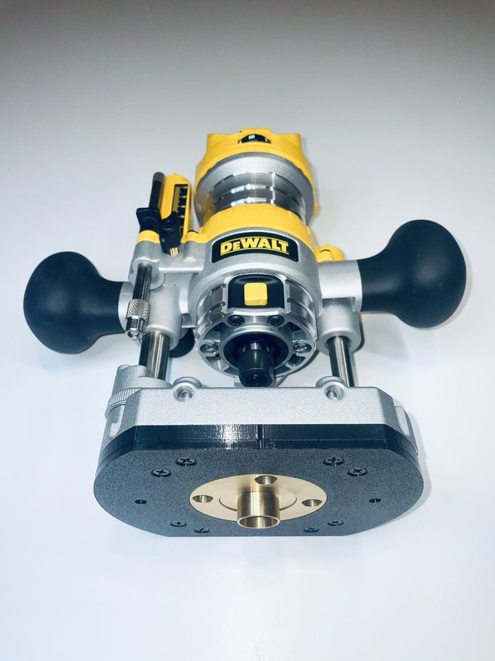Dewalt DCW600 DCW604 D26200 Plunge Base Adpter- Fots Katsu Brass Adapter