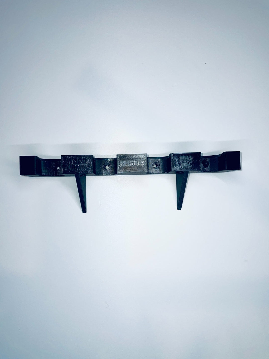 4 Slot Woodturning Chisel Wall Hanger Holder 20mm and 25mm Tool Organizer