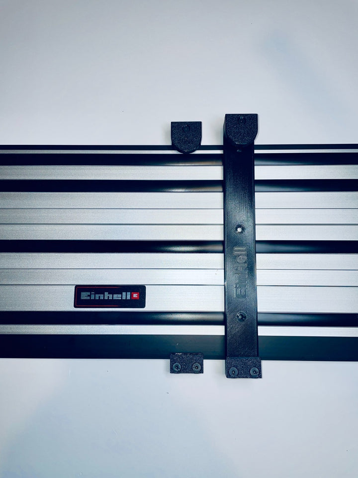 Pair Einhell Guide Rail Track Wall Hanher Storage Organizer Hook Made In UK x2
