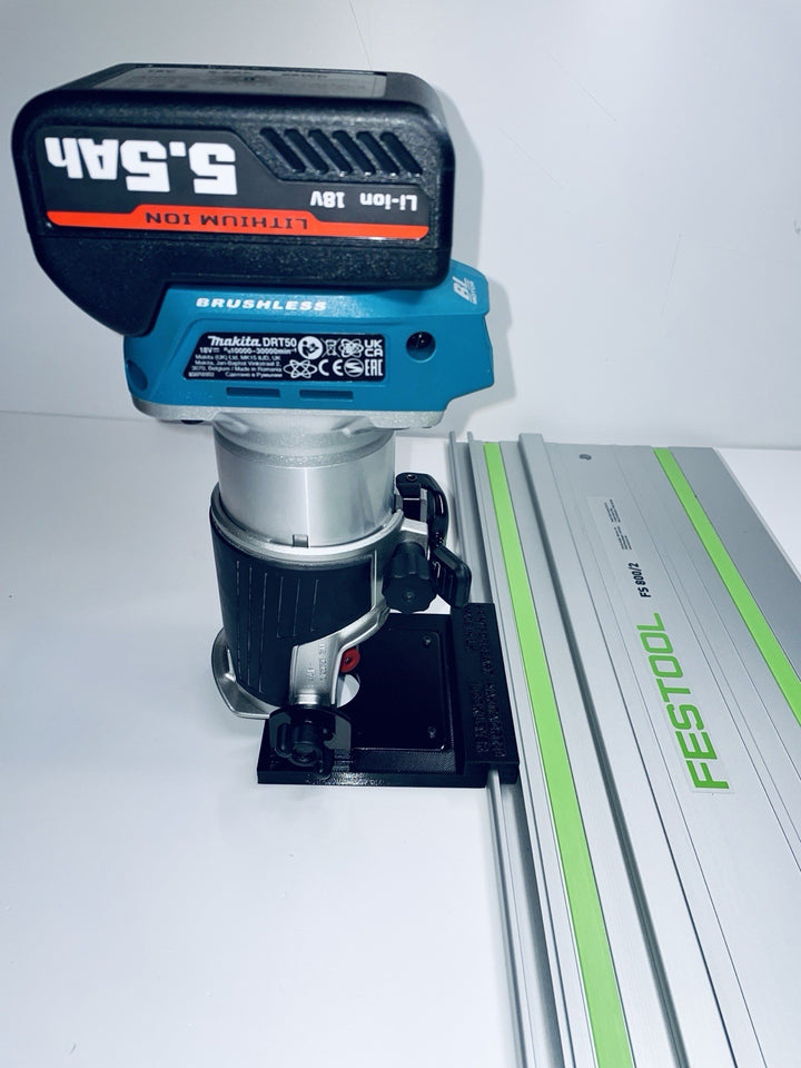 Makita DRT50 RT0700 RT0702 Tilt Base Adapter  Festool Guide Rail Track