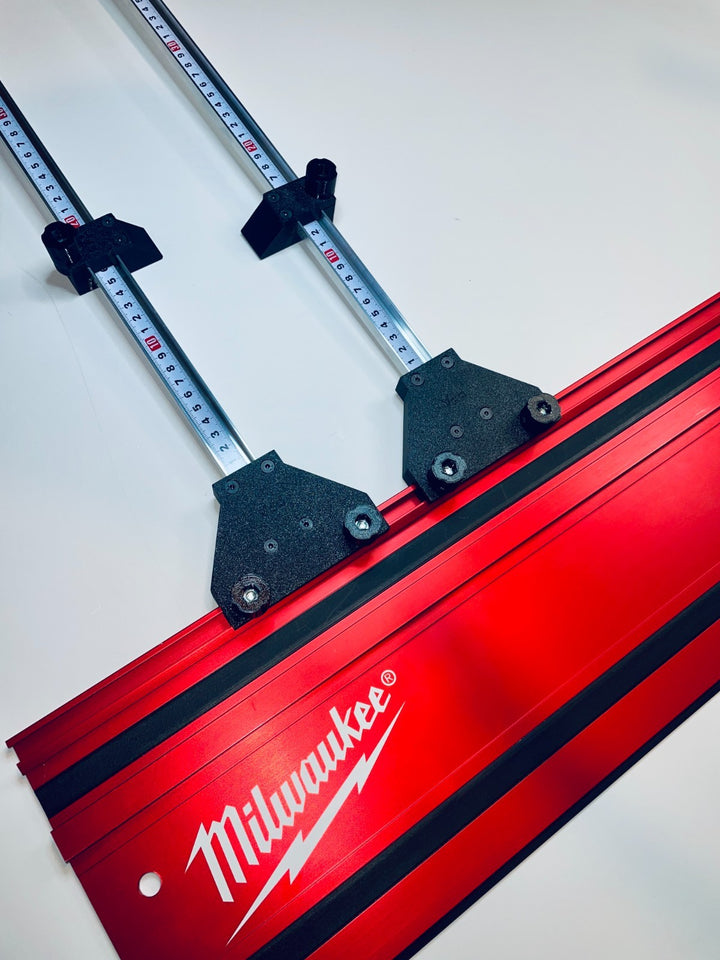 Parallel Guide System for Milwaukee Rail Track | Adjustable Dual Rail Fence