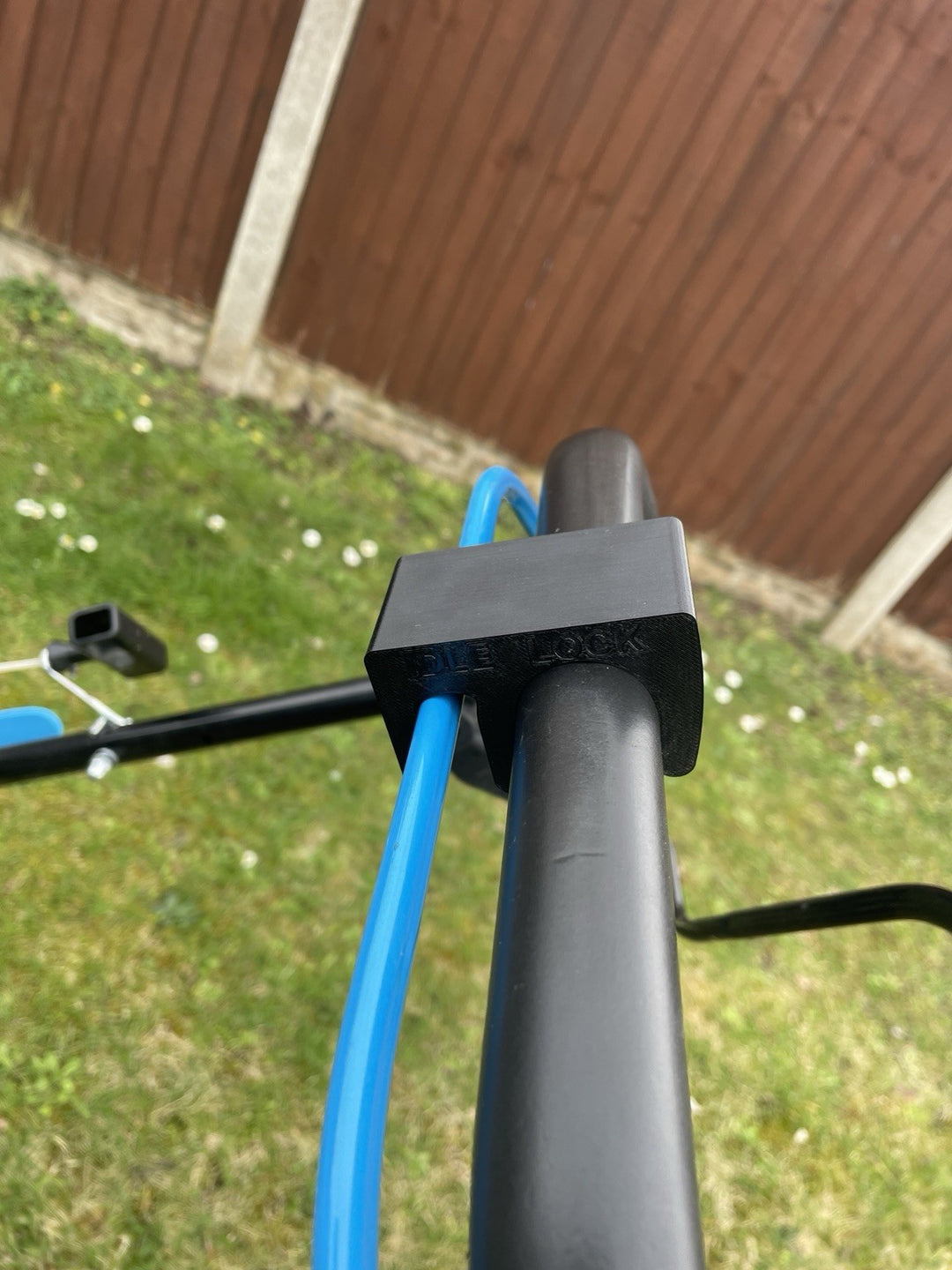 Lawn Mower Handle Assist Clip – for Short Stops – Easy Release – Universal Fit