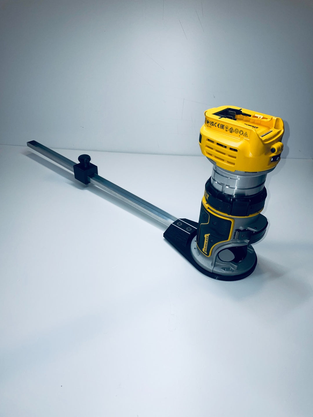Circle Jig for DeWalt DCW600 / DCW604 Radius: 120–500+ mm