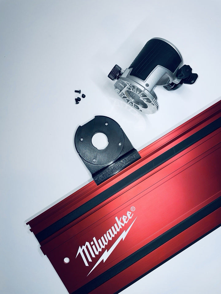 Makita DRT50 RT0700 RT0702 Adapter Base Milwaukee Guide Rail Track