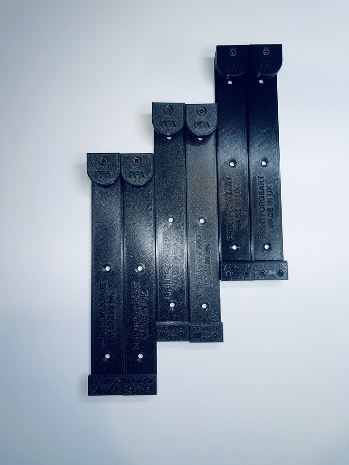 Makita Festool Milwaukee Devalt Guide Rail Plunge Tack Mounting Brackets Pair