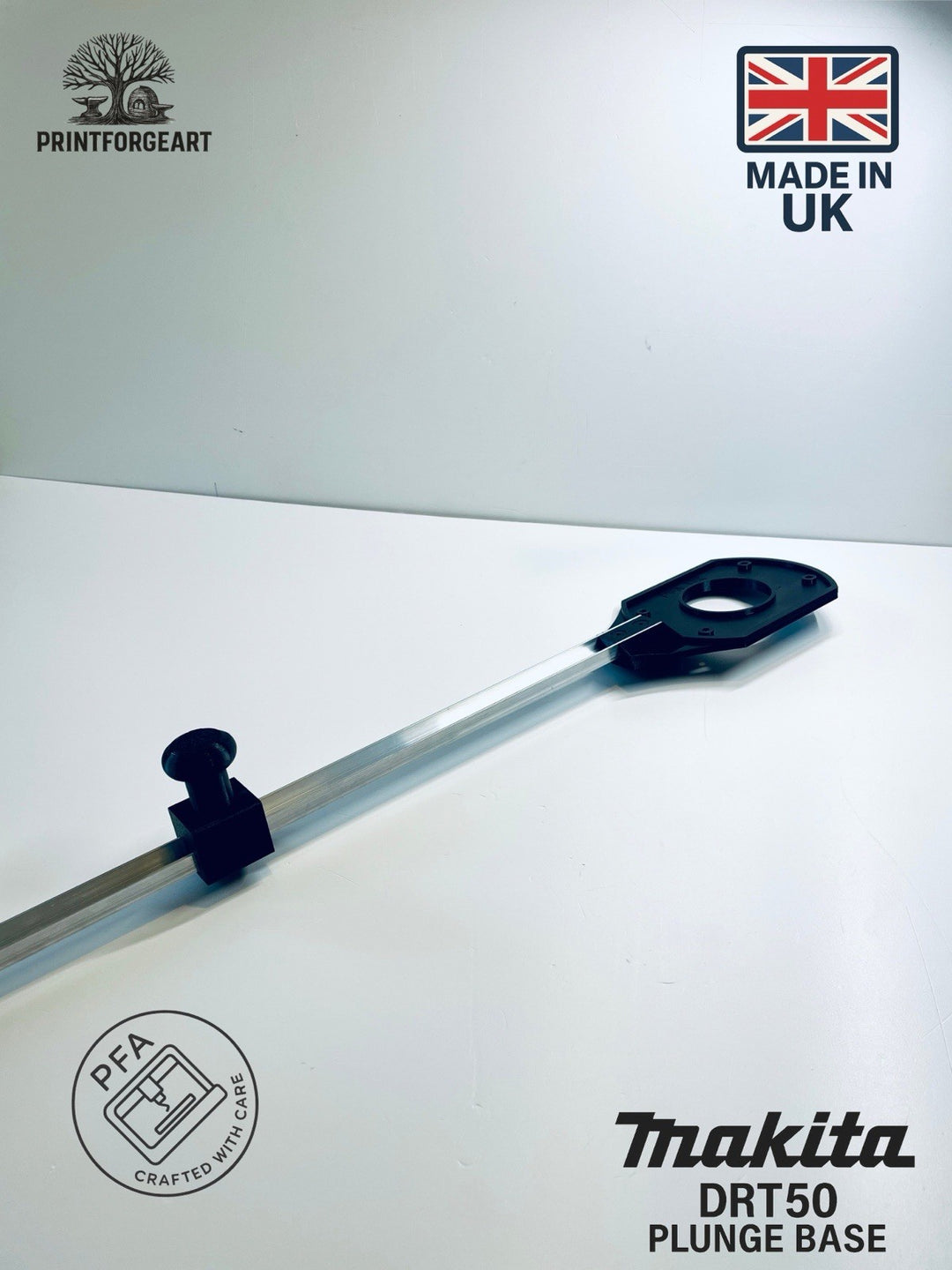 Circle Cutting jig Saw Adapter for Makita DRT50 Plunge base – 140 mm to 1000mm