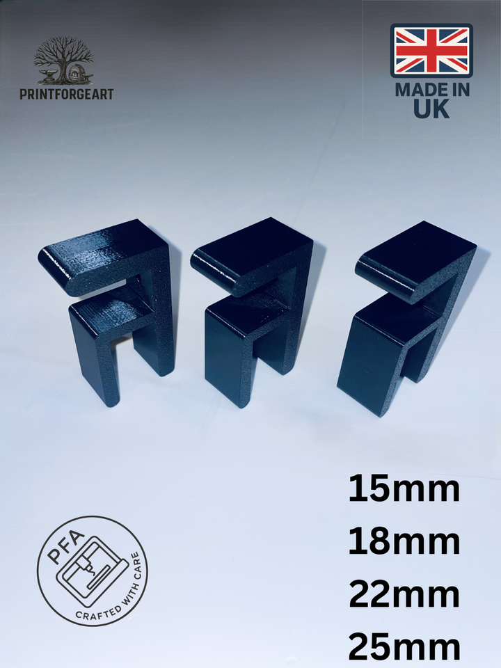 x3 set 90° Corner Alignment Clips for MDF Panels – Quick Panel Positioning Tool