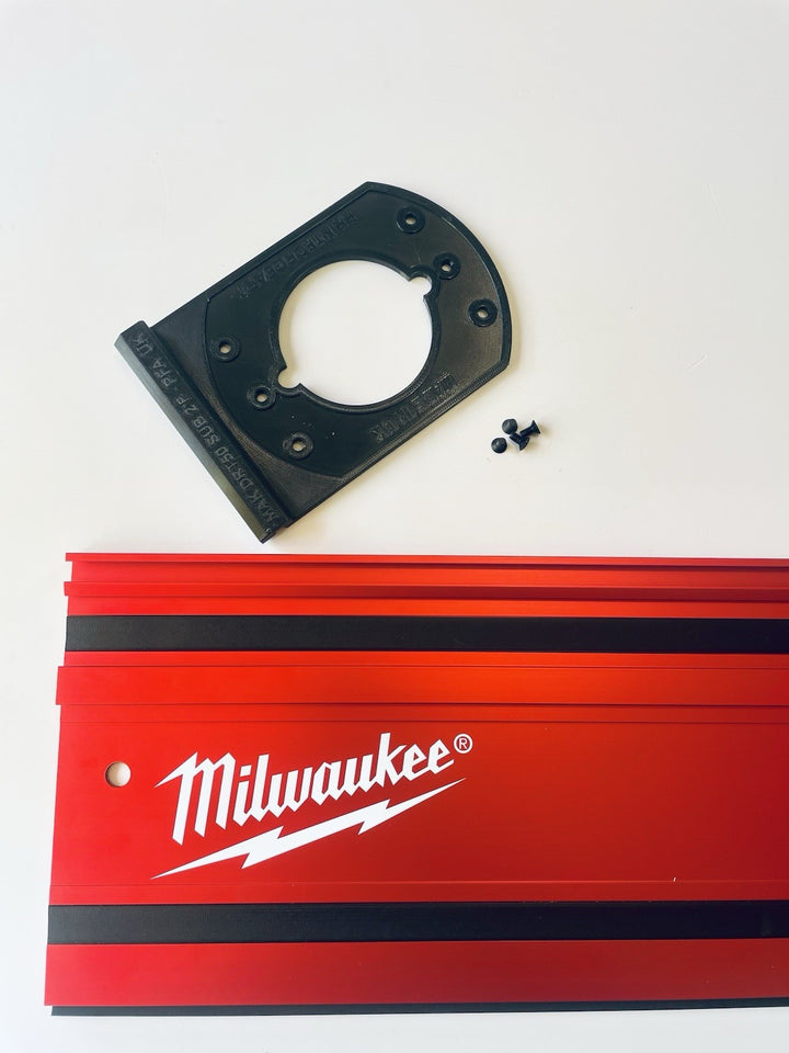 Makita DRT50 / RT0700 / RT0701 Plunge Base Adapter Based Milwaukee Guide Track