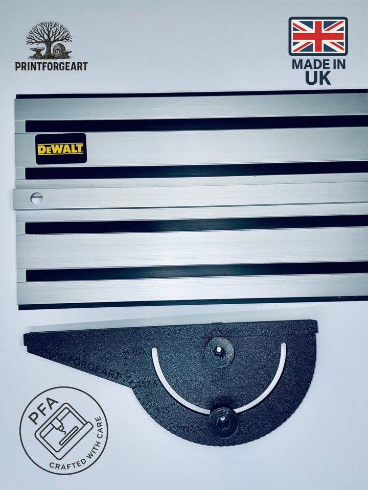 Dewalt Guide Rail Track  Adjustable Angle Fence Upgrade