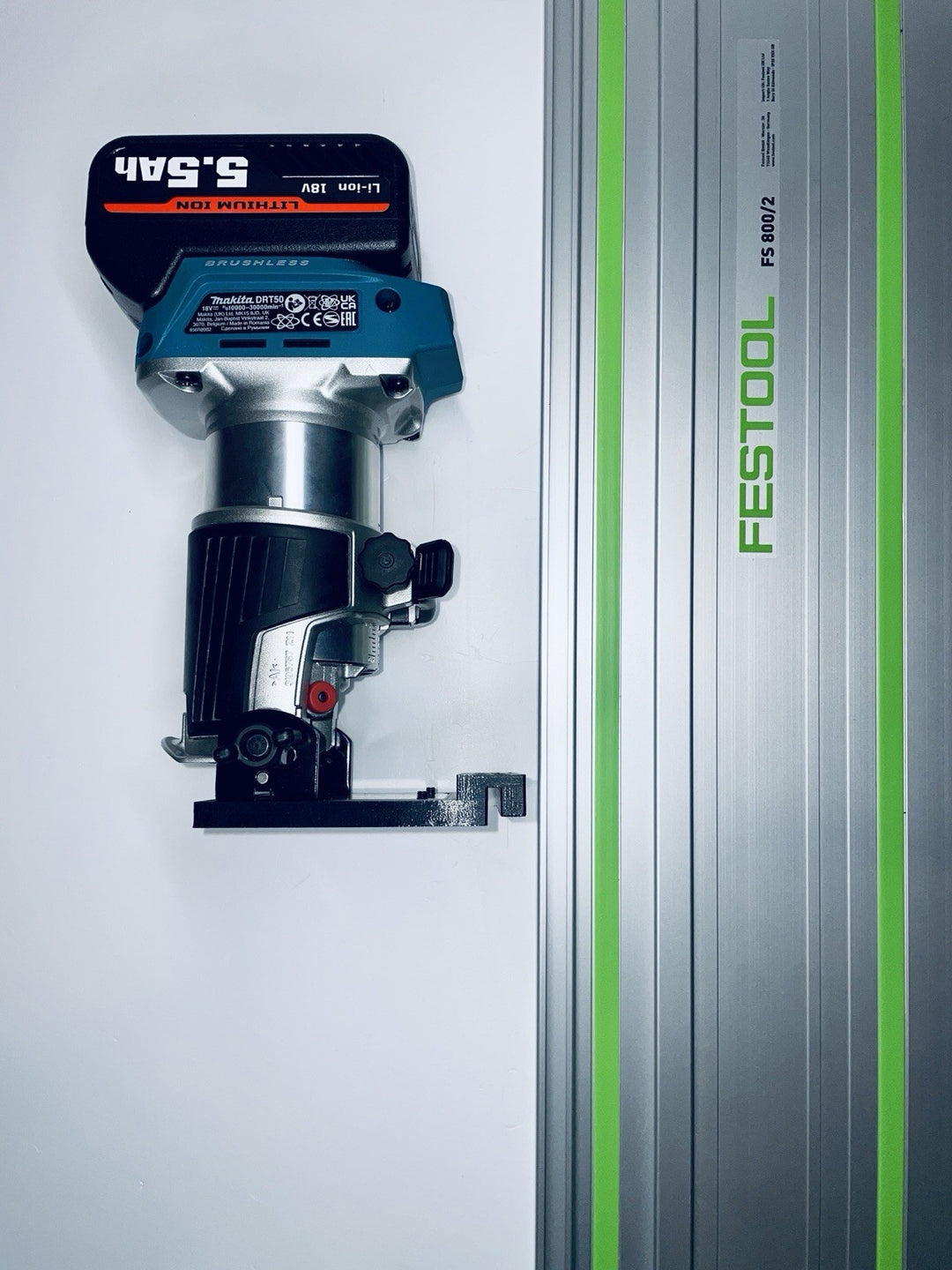 Makita DRT50 RT0700 RT0702 Tilt Base Adapter  Festool Guide Rail Track