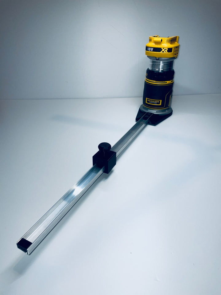 Circle Jig for DeWalt DCW600 / DCW604 Radius: 120–500+ mm