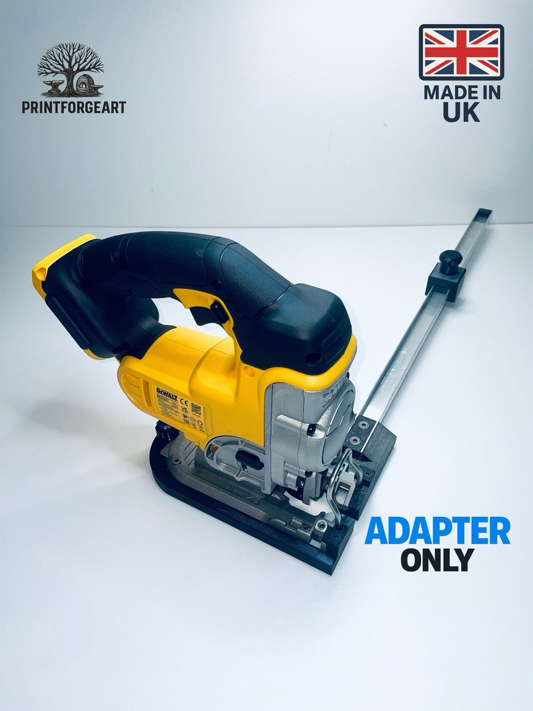 DeWalt DCS331 DW331 Circle Cutting Jig Adjustable Radius 150-1000mm+ Jigsaw Circle Cutter