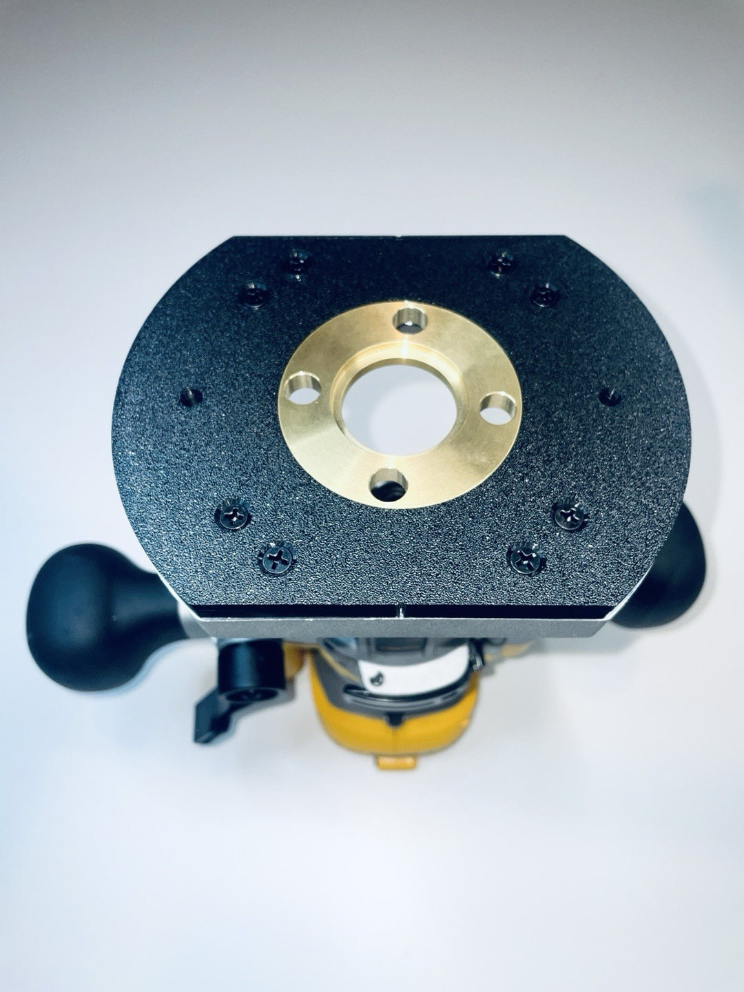 Dewalt DCW600 DCW604 D26200 Plunge Base Adpter- Fots Katsu Brass Adapter