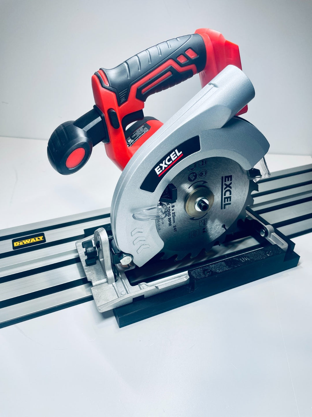 Guide Rail Base for Excel EXL511B Circular Saw – Fits Excel &amp; Dewalt Guide Rail