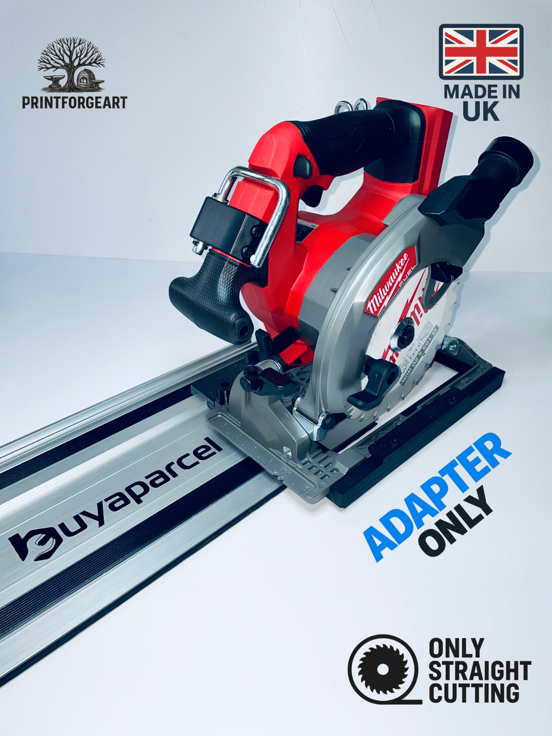 Milwaukee FCS552 Adapter Plate Compatible With Buyaparcel Guide Rail Track