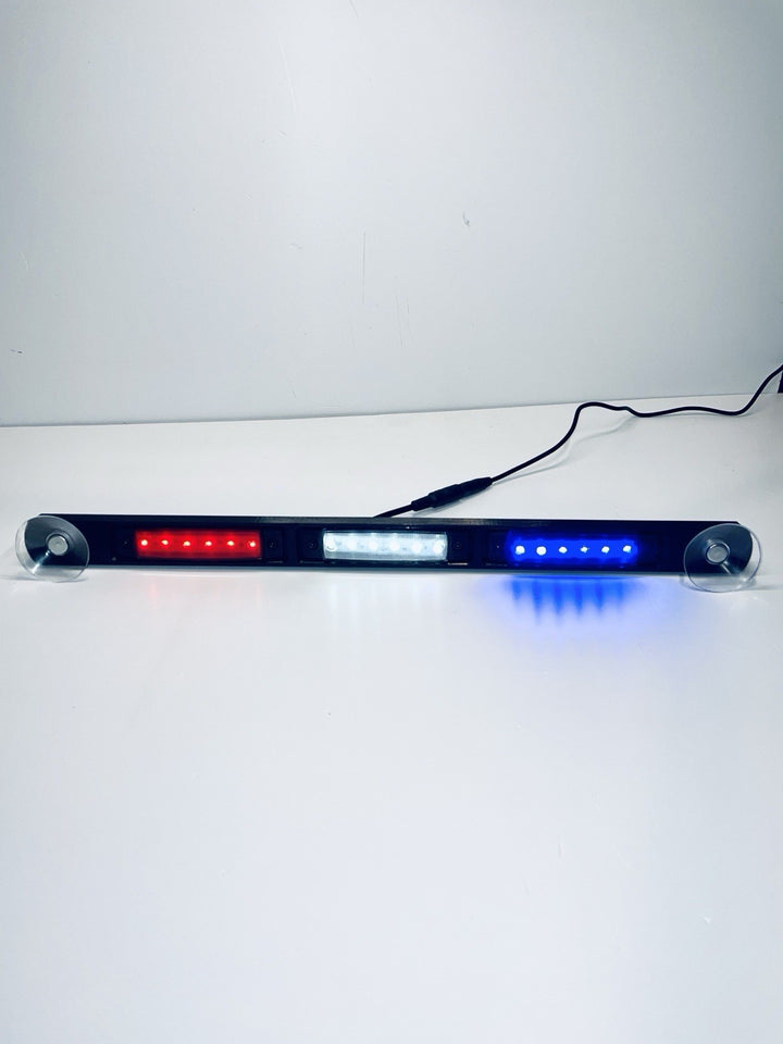Coloured LED Dash Light Bar | Off-Road / Recovery / Workshop Use | Suction Mount