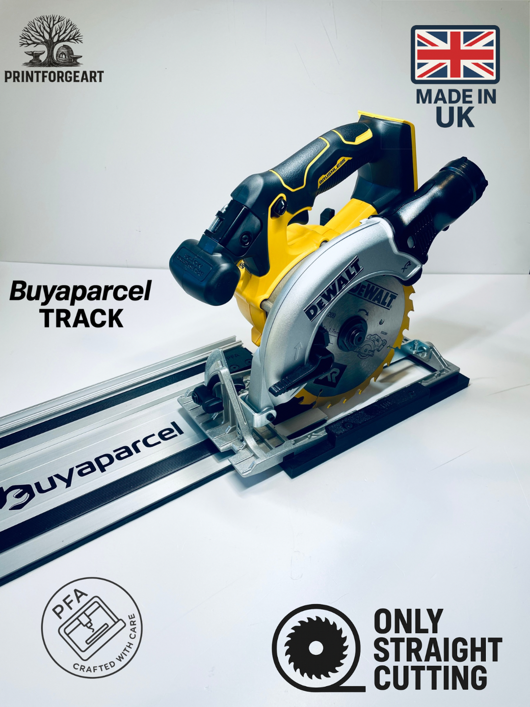 DeWalt DCS391 / DCS565 Guide Rail Adapter for Buyaparcel Guide Rails